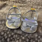 Build A Bear Silver Clear Glitter Shoes High Heels Replacements