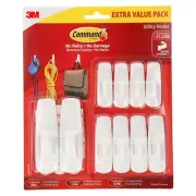 3M Command Hooks 10 Pack Picture Hanging, Extra Value Strong Damage Free