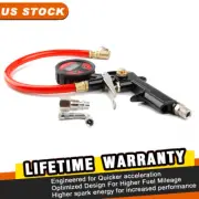 New Portable Tire Inflator Digital Pressure Gauge 0-150PSI Lock On Air Chuck