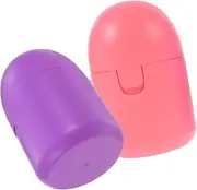 Gogogmee 2pcs Holder Case Period Cups Feminine Women Accessories Tool Personal Item Cleaner Personal Items Holder Colored Case Personal Items Cleaner Pp