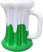 Inflatable Cooler - Inflatable Beer Mug Beverage Cooler for Oktoberfest | Portable Large Beverage Containers Floating Party Decorations for Drinks, BBQ & Pool