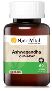 Nutrivital Ashwagandha One-A-Day 60C | 60C