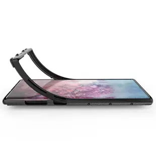 Samsung Galaxy A40s A50 A7 2018 雙層抗震保護殼皮革盾TPU+PC軟硬殼指環支架手機殼背蓋
