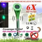 Elora 6x Snake Repeller Rat Pest Solar Ultrasonic 100% Waterproof Frequency
