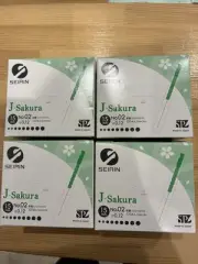 SEIRIN Acupuncture JSP type J-Sakura 0.12㎜ x 15㎜ 100 pieces needles 4 boxes
