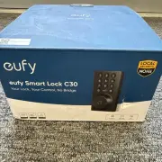 Eufy Smart Lock C30 Wi-Fi Keyless Deadbolt – No Subscription, Easy Install