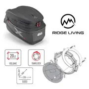 GIVI XL06 20L Tanklock Bag + Ring fits Suzuki GSR750 2011 2012 2013
