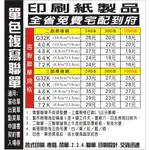 各式客製印刷 單色  菜單 聯單 帳單 進貨單 出貨單  二聯單 三聯單  複寫估價單  二三聯單