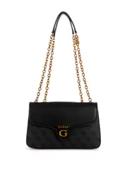 GUESS Black Rossana Convertible Crossbody Bag
