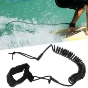 Essential Safety Gear for Surfing and Paddle Boarding 10ft Coiled Surf Leash