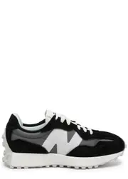 New Balance 327 Panelled Mesh Sneakers - Black - 7 (IT39.5 / UK6.5), new Balance Trainers, Rubber - 7 (IT39.5 / UK6.5) 7 (IT39.5 / UK6.5)