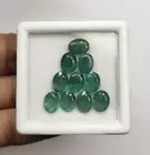 Natural Emerald Oval Cut 13.18 Cts-Zambia Emerald 6x8 mm- green emerald gemstone