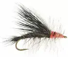 Fly Fishing Flies (Bass, Bream, Trout, Salmon) Stimulator Black (6 flies)