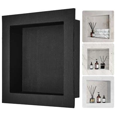 VEVOR Shower Niche 41 x 41x10cm ,16 x 16x 4 Inch Single Shelf Wall-inserted for