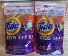 Lot Of 2 - Tide Pods 3 In 1 - Spring Meadow Scent - 42 Ct Each NEW-SEALED