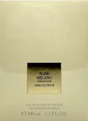 Armani Prive ROSE MILANO SOIE DE NACRE EDT Spray 3.4 oz NIB Sealed