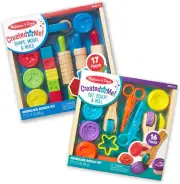 Melissa & Doug Clay Play Activity Set - with Sculpting Tools and 8 Tubs of Model