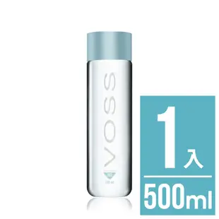 【VOSS芙絲】挪威極致純淨礦泉水500ml - 輕盈PET瓶