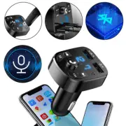 Bluetooth 5.0 Car Wireless FM Transmitter Adapter 2USB PD Charger X Hands-Free Ⅰ