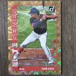 2021 DONRUSS ELITE SERIES 華盛頓國民隊 JUAN SOTO 限量999張特卡