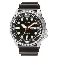 在飛比找ETMall東森購物網優惠-【CITIZEN 星辰】機械男錶 合成橡膠錶帶 黑色表面 防