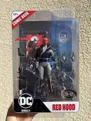 MCFARLANE TOYS UNIVERSE DC DIRECT PAGE PUNCHERS RED HOOD PLATINUM EDITION CHASE
