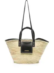 [Jacquemus] Jacquemus-Borsa Da Spiaggia Con Logo-Donna OS