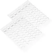 ROMISBABA Craft Adhesive Dots Double Sided Tape 120pcs Round Sticker Labels for Decor Strong Hold for Parties