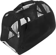 BUGUUYO Large Portable Dog Cat Carrier Breathable Mesh Pet Bag Pet Travel Bag for Outdoor Cat Backpack Carrier Foldable