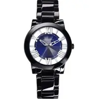 在飛比找樂天市場購物網優惠-送禮首選★RELAX TIME/美麗佳人鏤空陶瓷腕錶-黑X深
