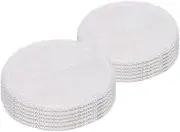 [LTWHOME] 7.8 Inch Soft Mop Pads Fit for Bissell Spinwave 2039 Series 2039A 2124 (Pack of 12)