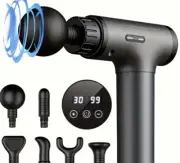 PRO Massage Gun - 6 Different Attachments! LIGHTWEIGHT Easy To Use And Carry!