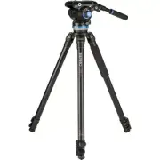 New Benro A373F Single-Tube Tripod with S8Pro Fluid Video Head USA Dealer #33722