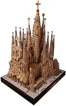 NZPOST Holy Family Gaudi Barcelona Sagrada Família Handcraft DIY Card Paper Model Kit(Unassembled Kit)