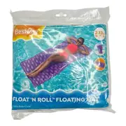 Roll-Up Floating Swimming Pool Spa Beach Inflatable Lounge Mat 1.55m Bestway