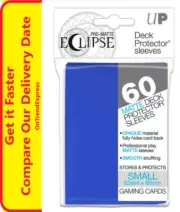 Ultra PRO Eclipse SMALL Blue Pro-Matte Deck Protector Sleeves Card 60ct 62x89mm