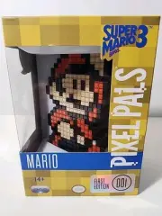 New Pixel Pal Super Mario Bros 3 Mario #001 Light Up Figure PDP NIB Collectible