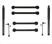 Rear Control Arms with Bushings Sway Links Rear Shocks For Jeep Commander 06-10