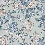 Dinner Napkins Cloth Dinner Napkins Reusable Hand Drwan Blue Floral Reusable Napkins Eco Friendly Reusable Napkins Washable Eco Friendly 20x20 Inches Checkered Bobo Clothes Set of 6