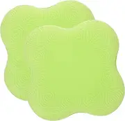 Toyvian Comfortable Yoga Kneeling Mat Protective Cushion High Rebounding Elbow Guard Pads for Exercise Lightweight Non Slip Tpe Yoga Pads for Knee Relief and Support