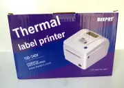 BEEPRT LTK-244BT Bluetooth Wireless Thermal 4x6 Label Printer White NIB