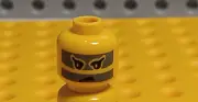LEGO Robot Head ACHU Stripes over Eyes Mouth UNISEX Future Bot Gear SPACE A30