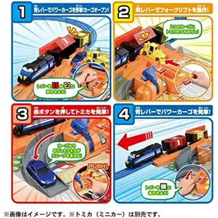 日本 TAKARATOMY Tomica 汽車運輸軌道車 小火車 新幹線 貨櫃車 軌道組 運輸車 鐵道王國【小福部屋】