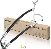 A-Premium Power Steering Hose Pressure Hose Line Assembly Compatible with Ford Expedition Lincoln Navigator 2007 5.4L Pump To Gear/Rack Pinion