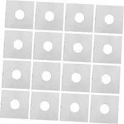 Angoily 400Pcs Transparent Coin Holder Paper Coin Clips for Collectors