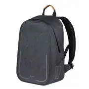 Basil Urban Dry Bicycle Backpack 18 Litres Charcoal Grey