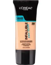 L'Oreal Paris Infallible Pro-Glow Foundation (Sun Beige) 1 oz