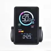 Ebike Display, UART No. 2 Protocol, 24V-60V ABS Colorful Cycling Computer wit...