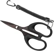 Abaodam Portable Fishing Thread Scissor Multi Functional Wire Cutter for Braided Lines Compact and Durable Fishing Shear for Easy Use for Anglers