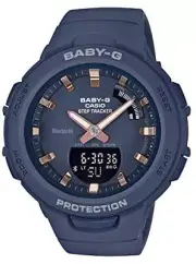 CASIO BABY-G BSA-B100-2AJF TOTAL BLUE G-SQUAD Steptracker Bluetooth Women Watch